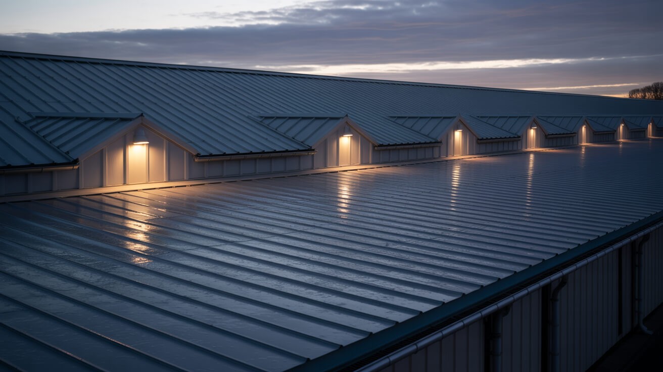GRP fibreglass flat roof installation