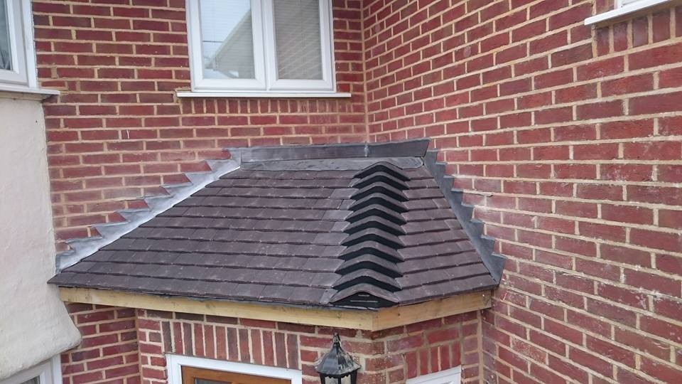 Lead valley gutter installation