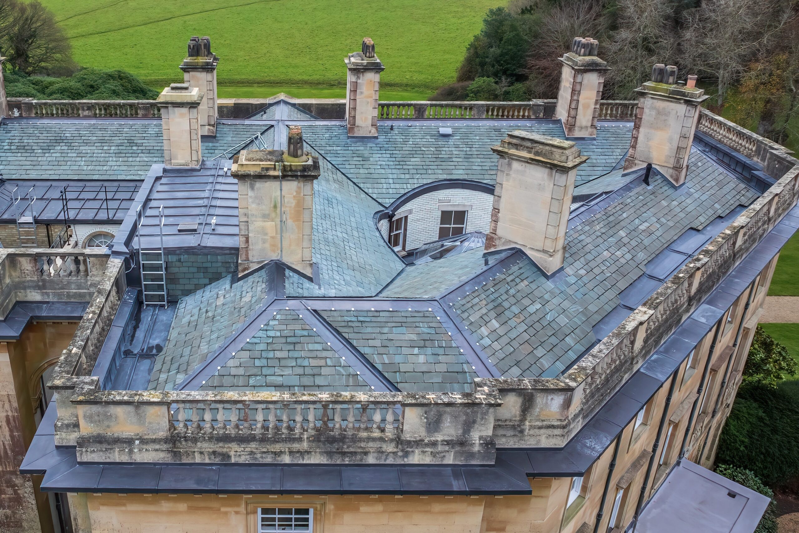 Slate roof repair and restoration